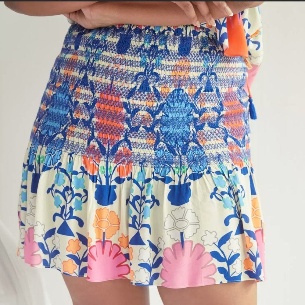 Anthropologie Plenty by Tracie Reese flounced skirt